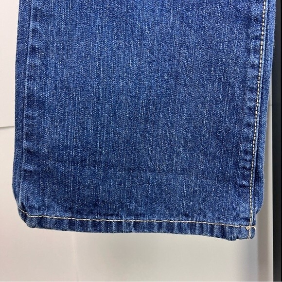 Y2K Cruel Girl Junior14R Bootcut Jeans Blue Mid Rise Western Cowgirl Denim Pants - Picture 7 of 9